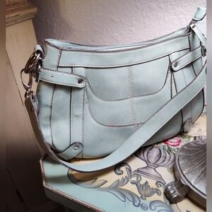 Super Sweet Minty Blue Purse NWOT